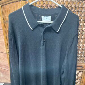 men's XL Black Old Navy long sleeve